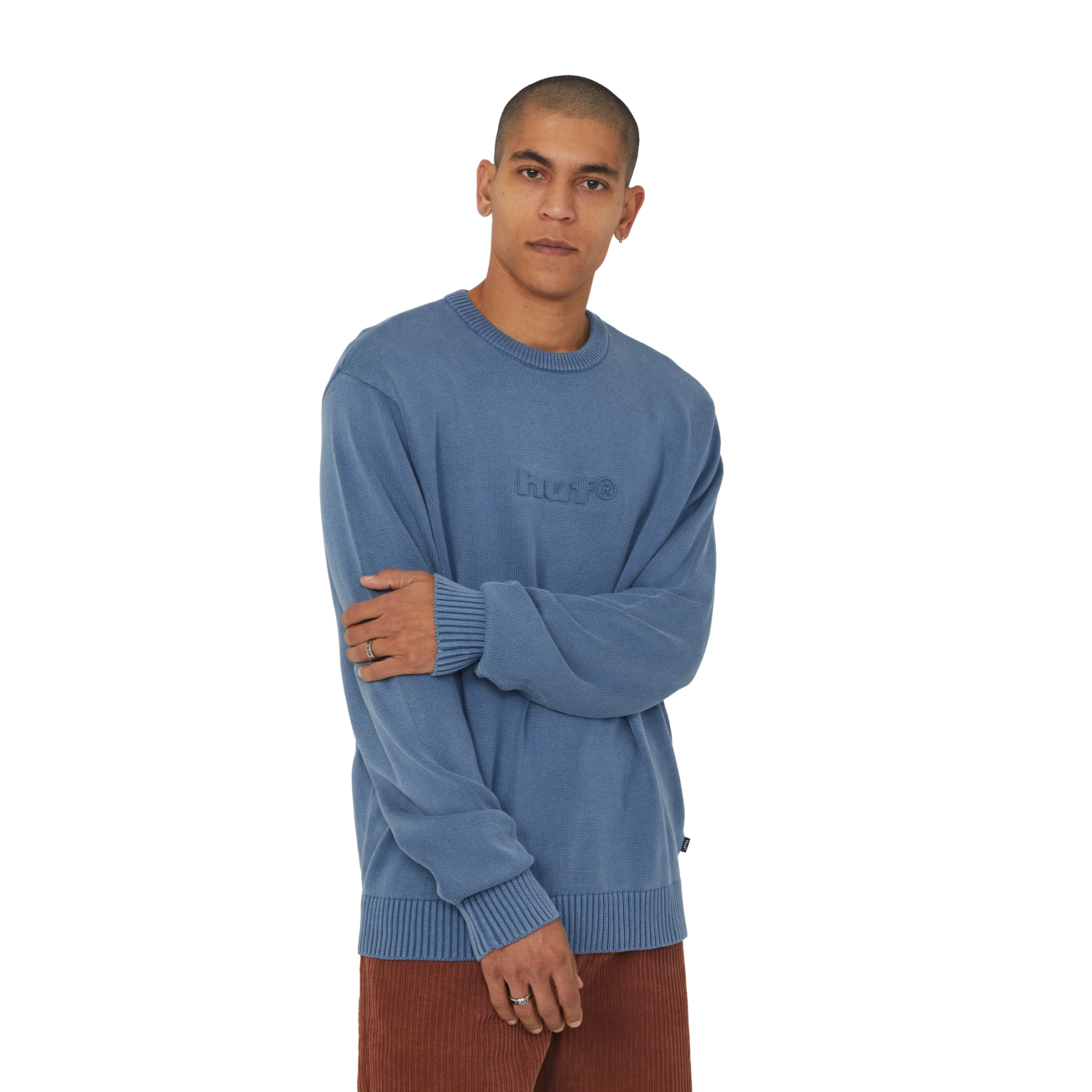 Pacific Wash Embossed Crewneck Sweater - Image 15