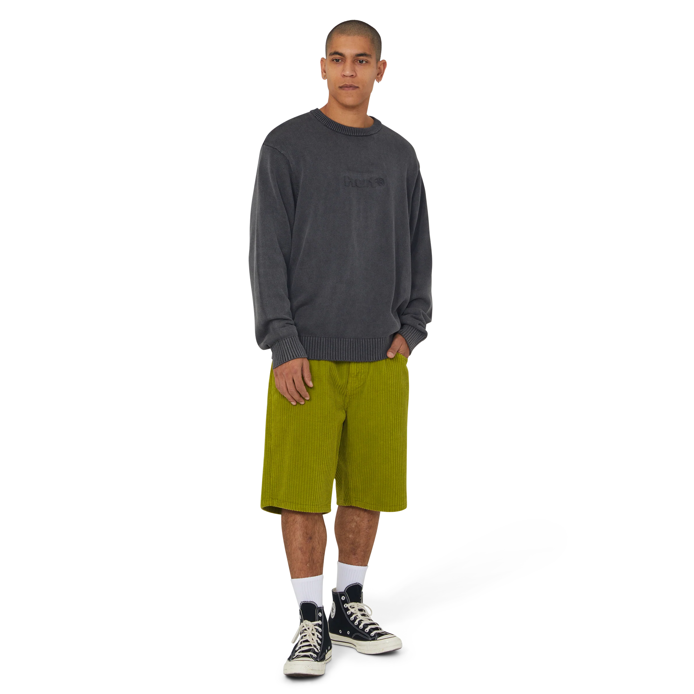 Pacific Wash Embossed Crewneck Sweater - Image 8