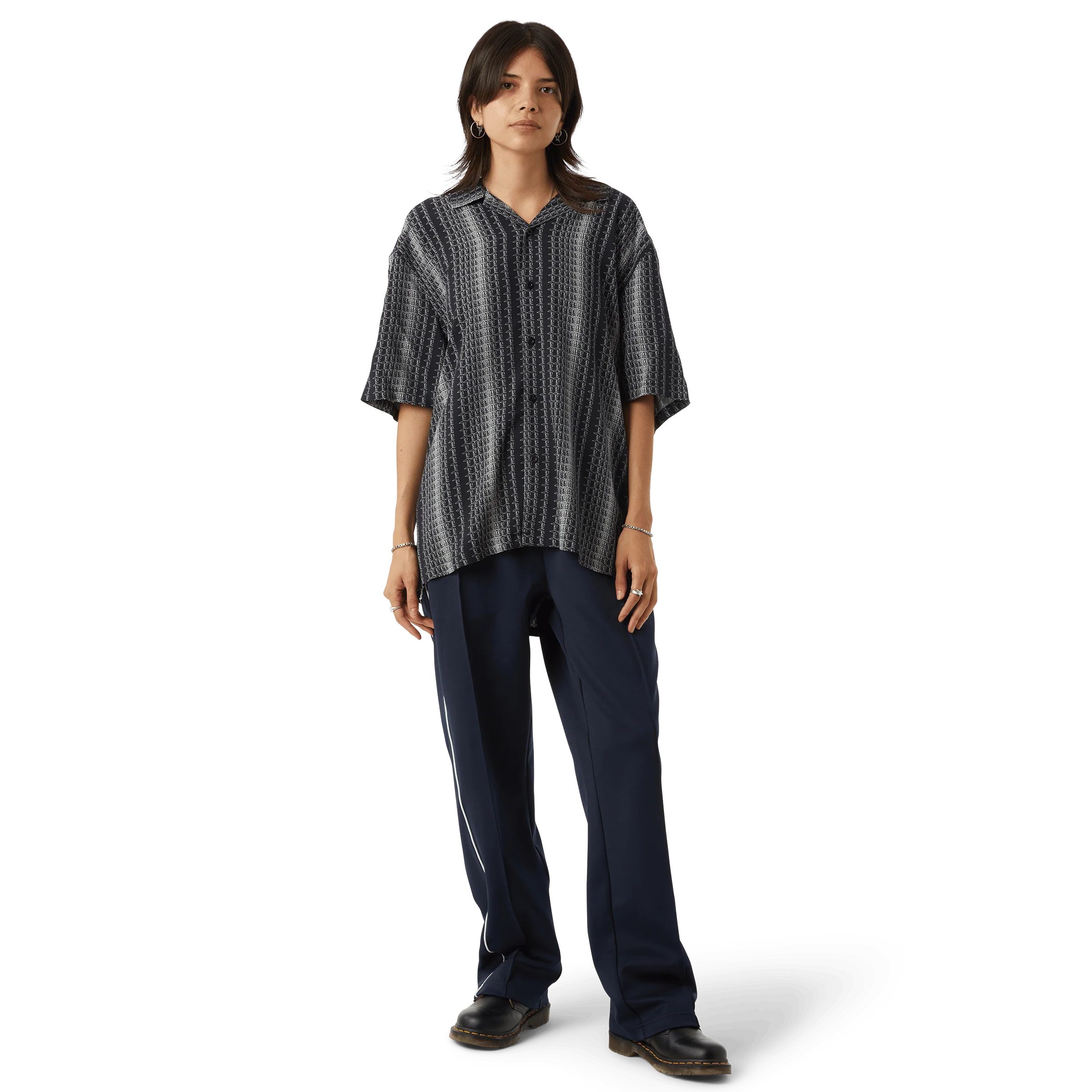 Script Stripe Resort Shirt - Image 7
