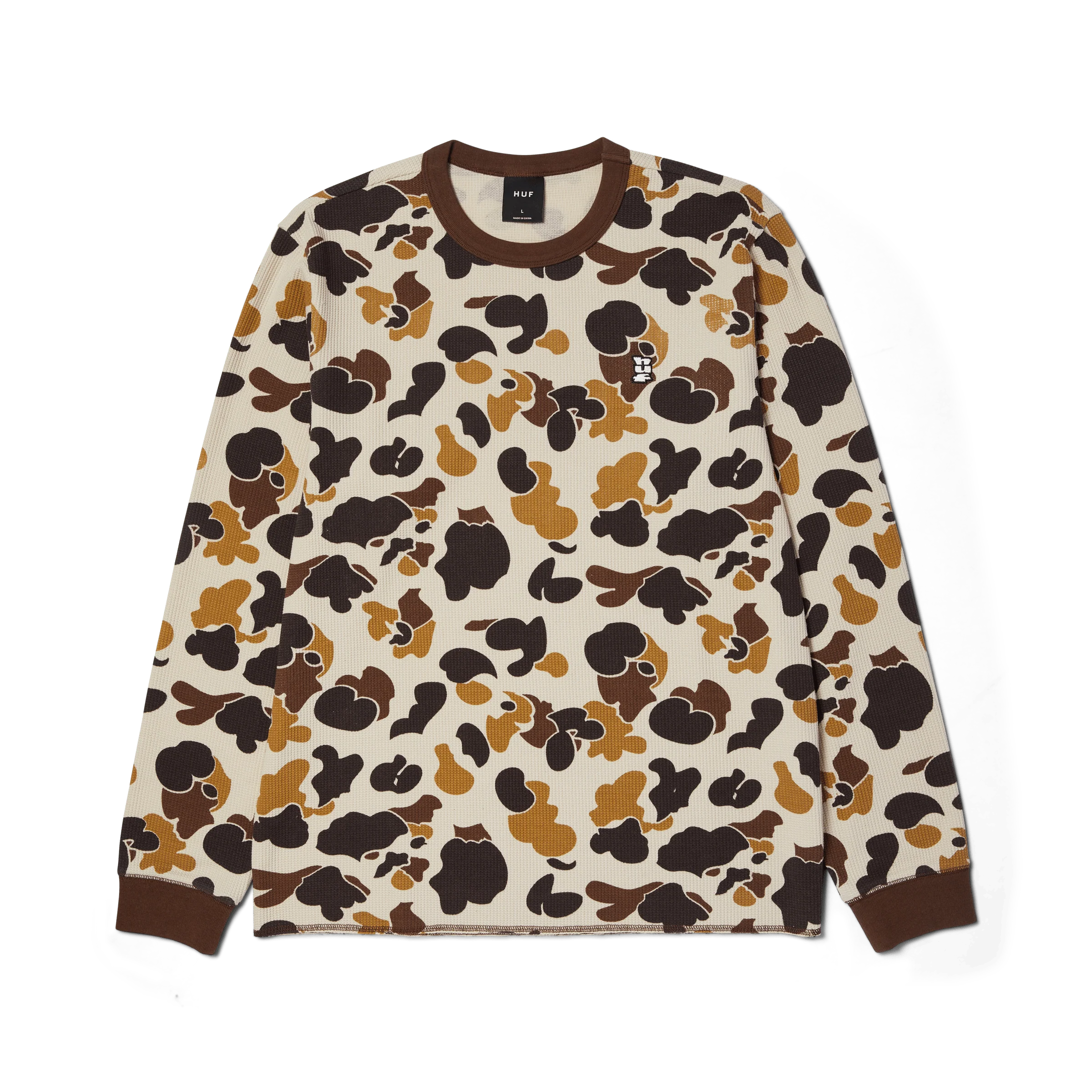 Shrader Camo Long Sleeve T-Shirt Thermal