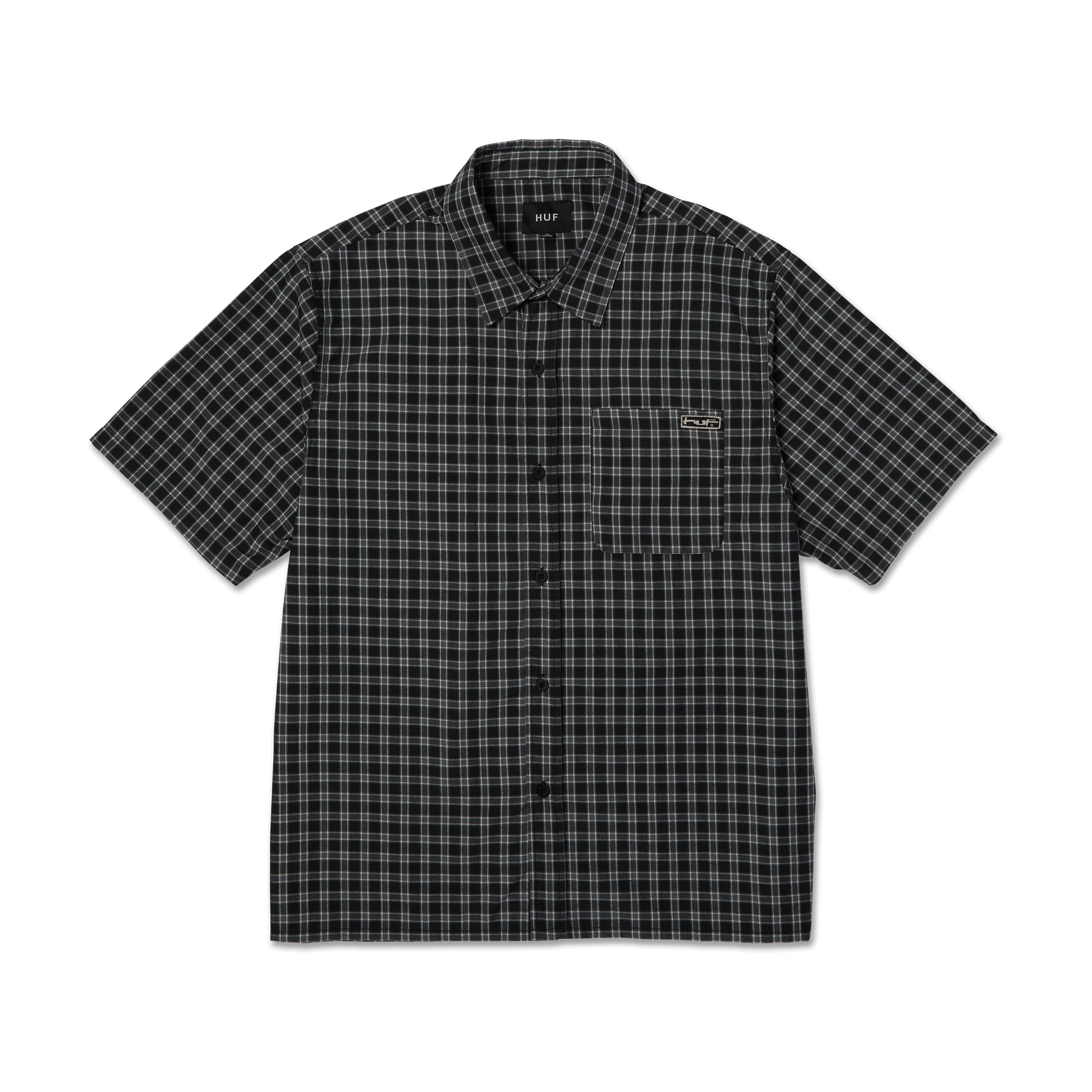 Stretch Micro Plaid Shirt