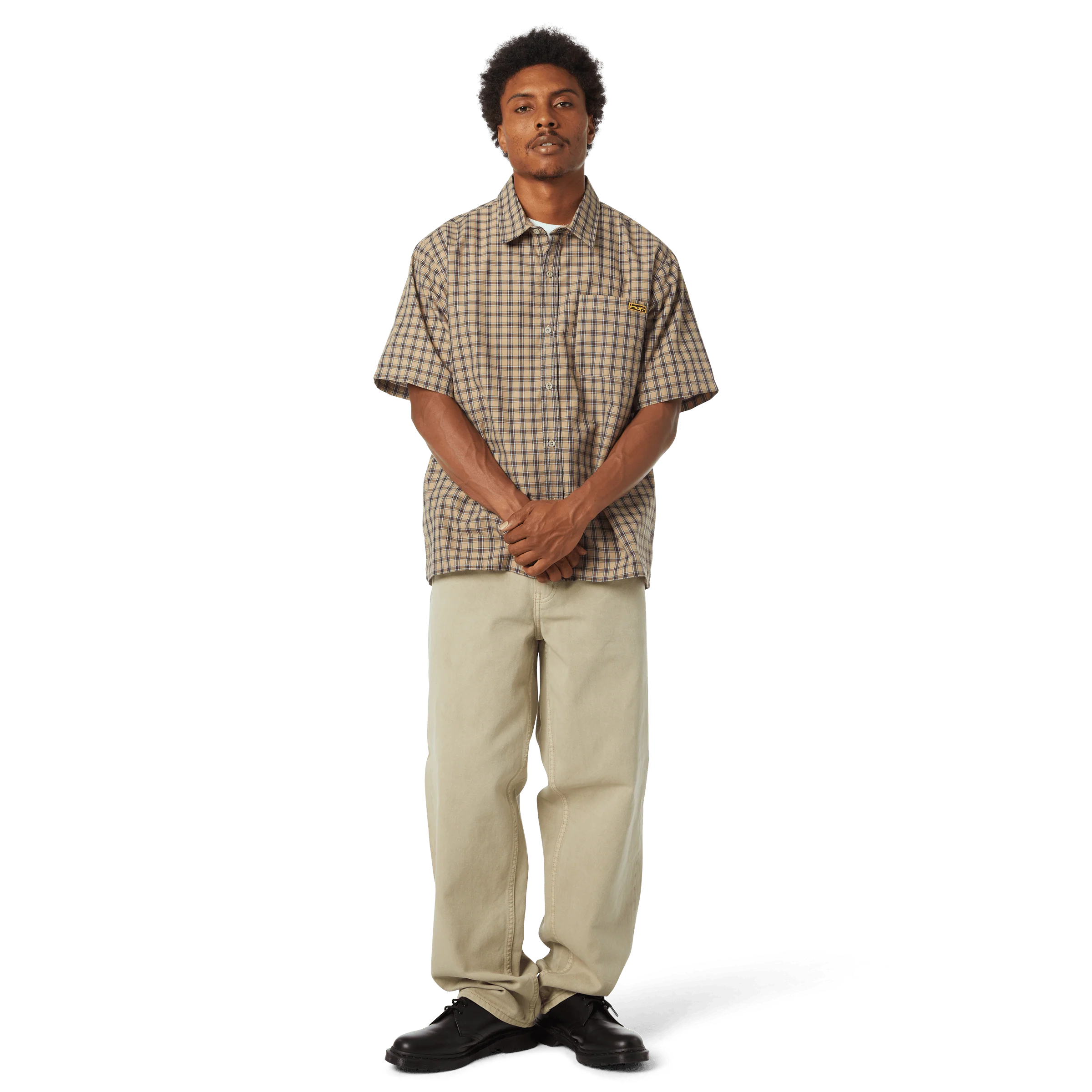Stretch Micro Plaid Shirt - Image 13