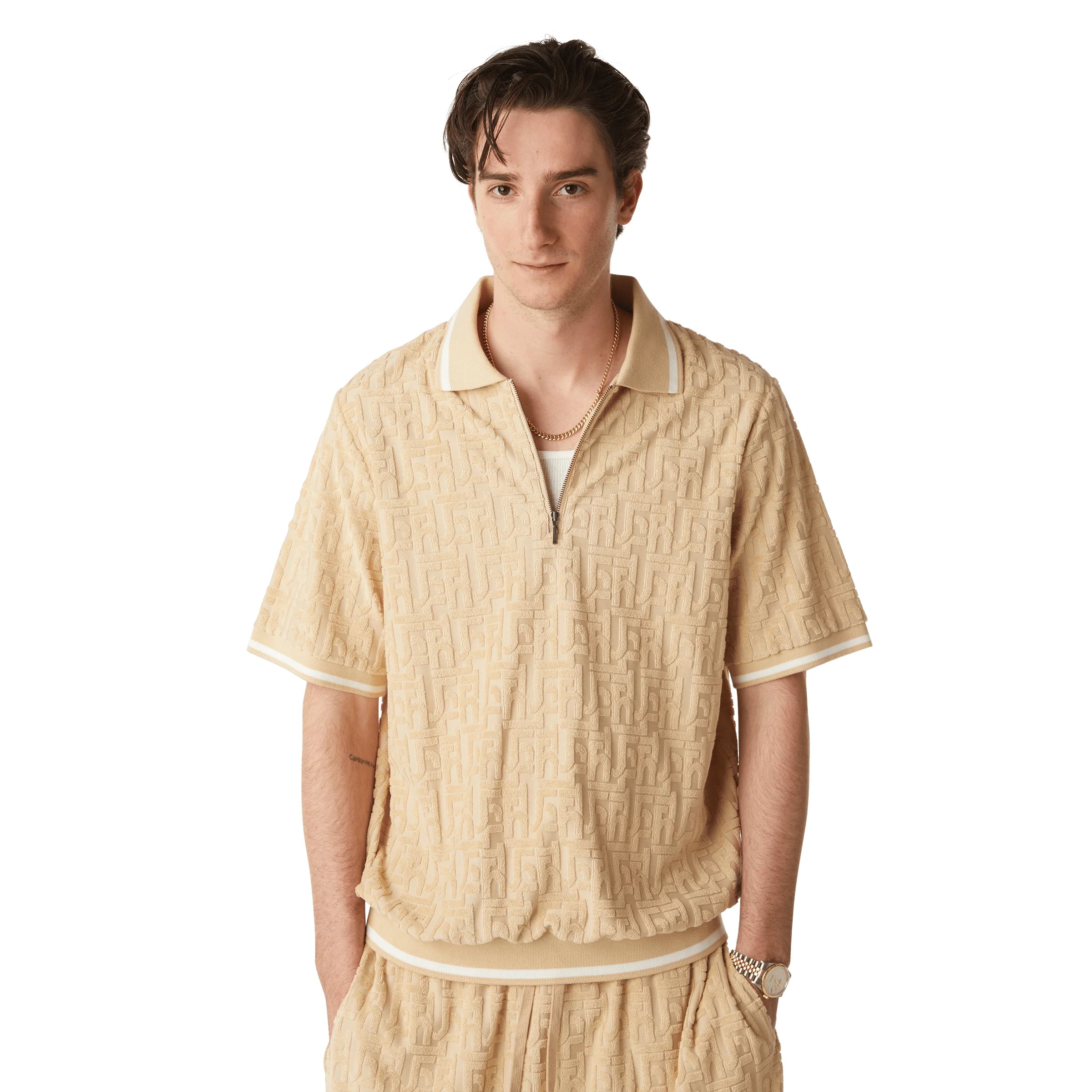 Tether Jacquard Terry Top - Image 11