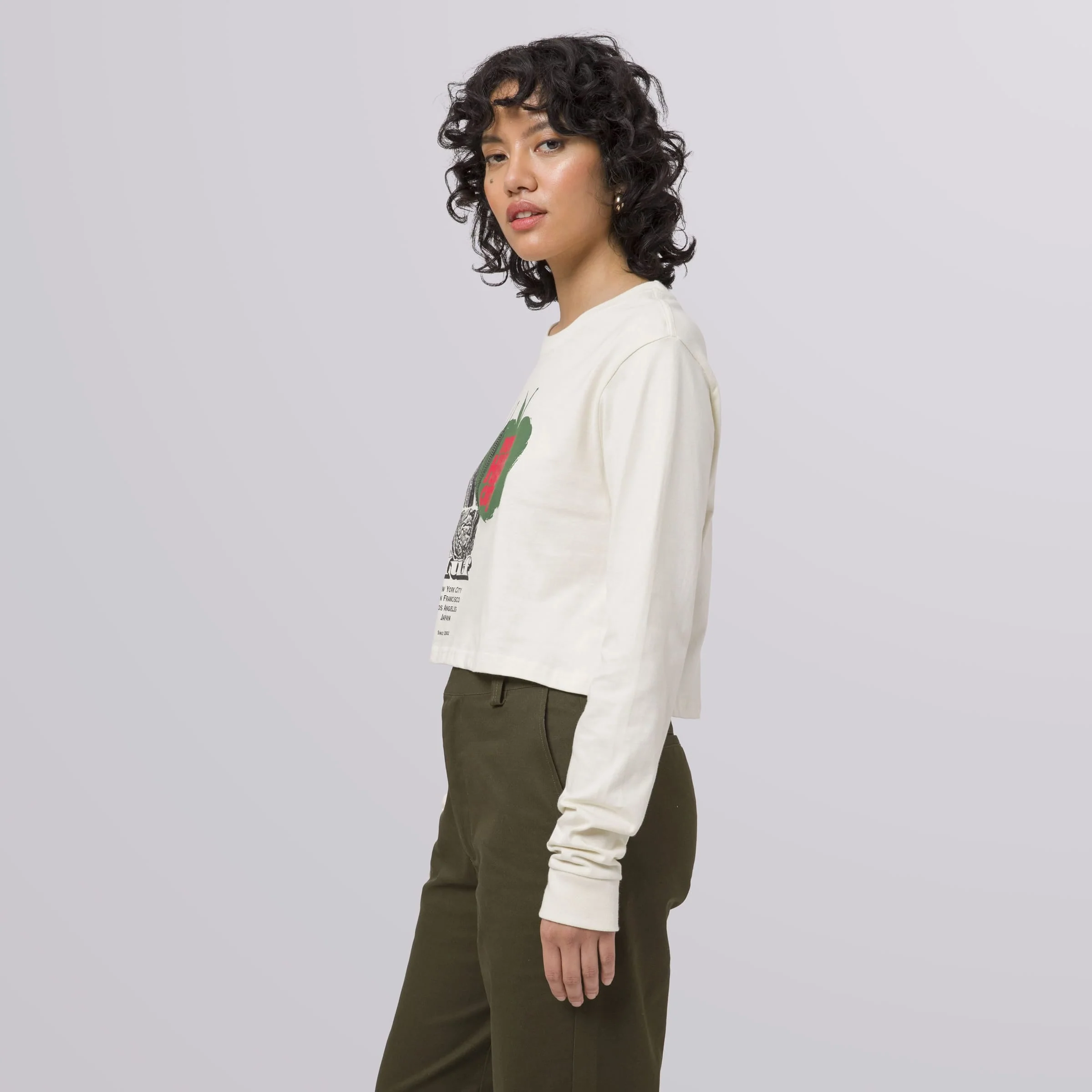 The City Long Sleeve Crop T-Shirt - Image 7