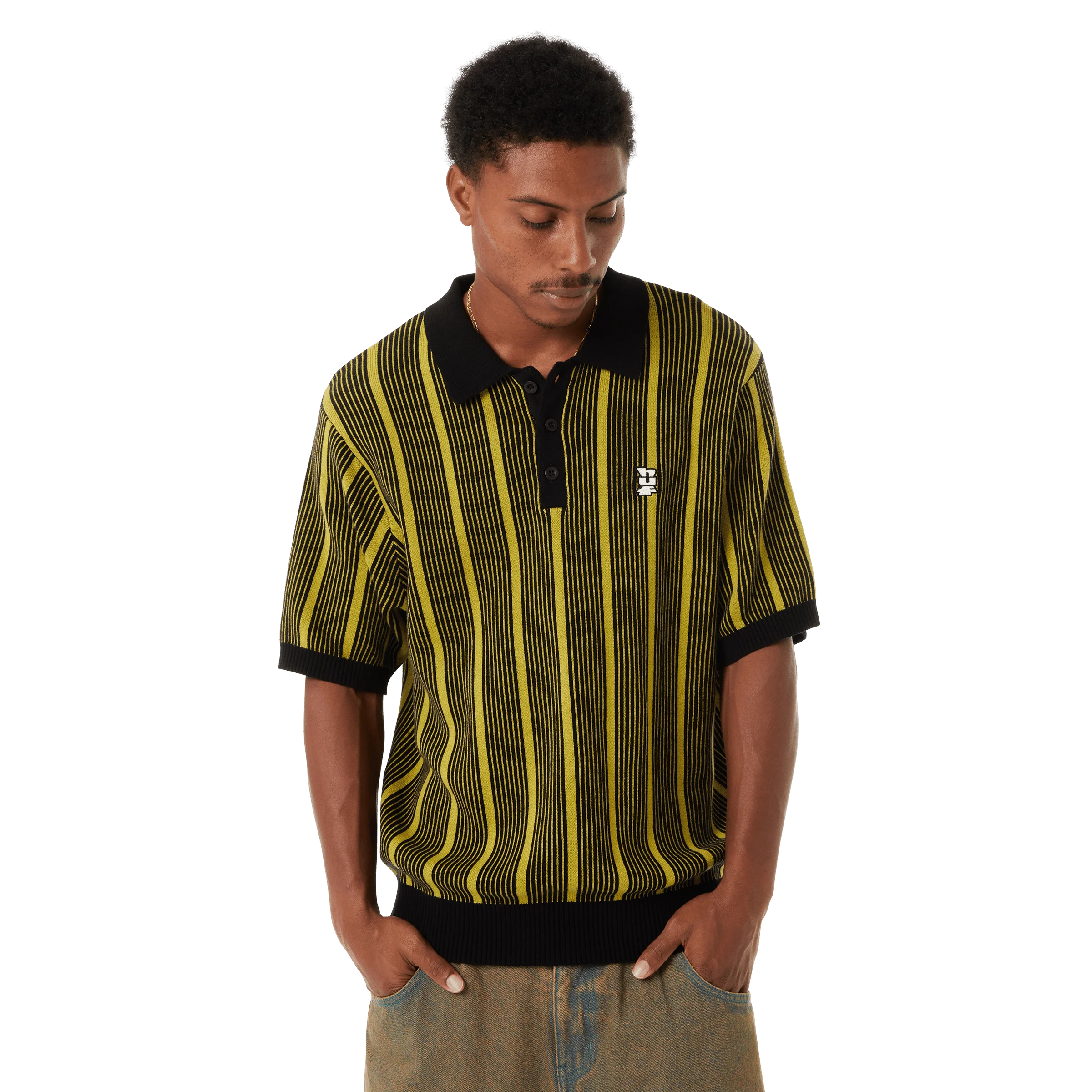 Trace Stripe Knit Top - Image 11