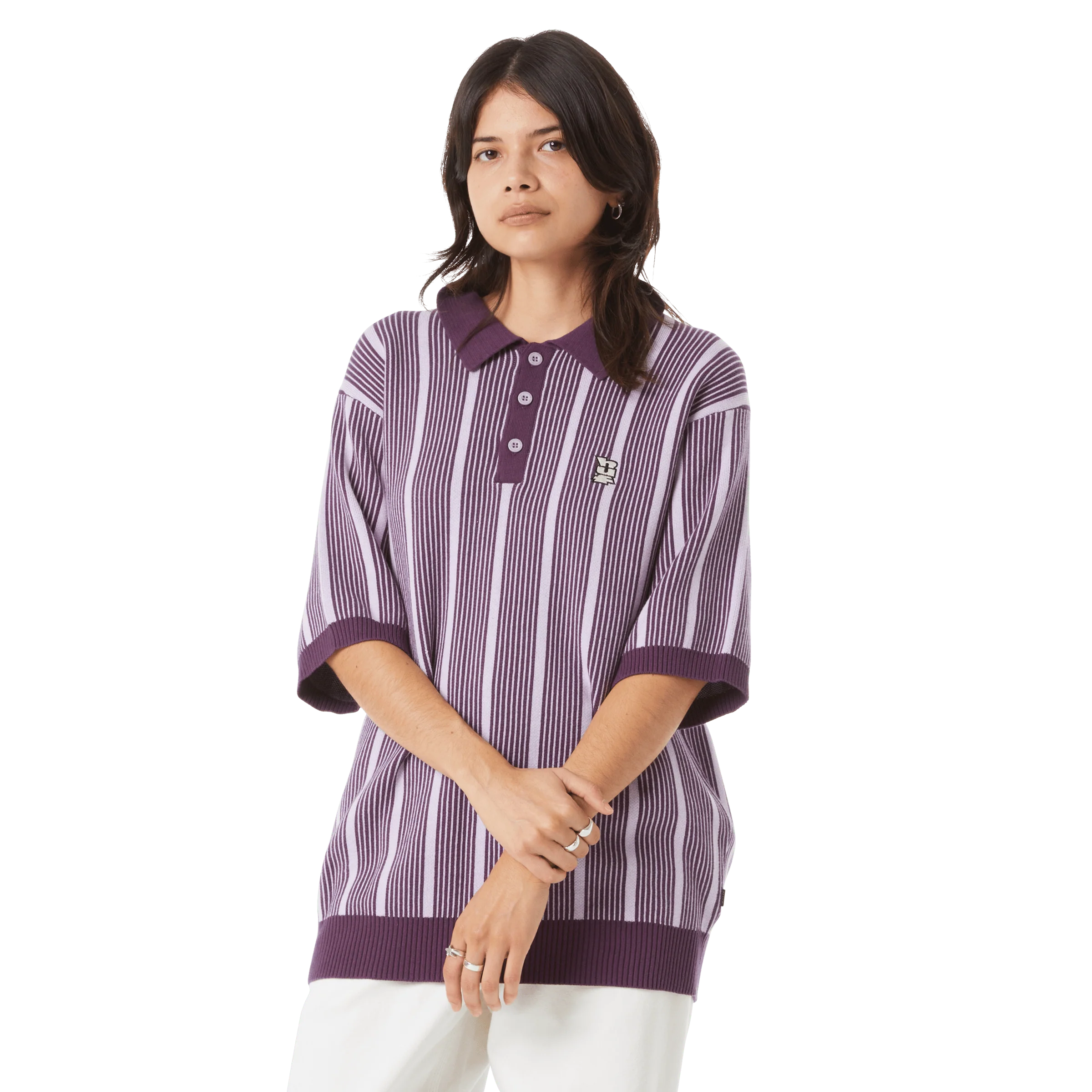 Trace Stripe Knit Top - Image 4