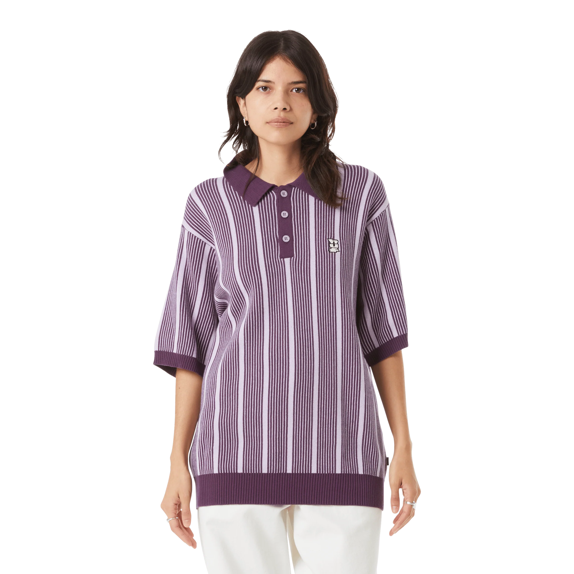 Trace Stripe Knit Top - Image 5