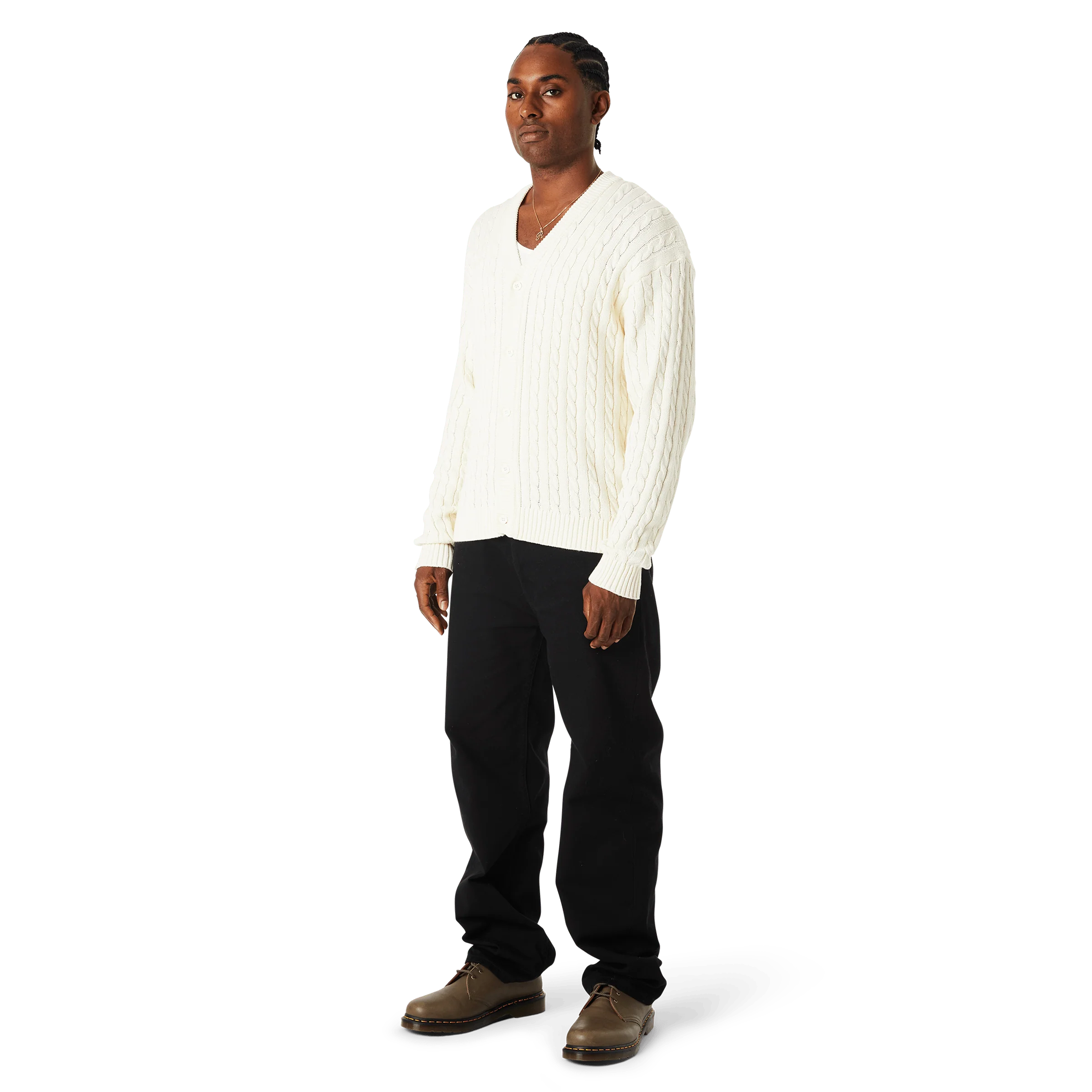 Triple Triangle Jacquard Cardigan - Image 13