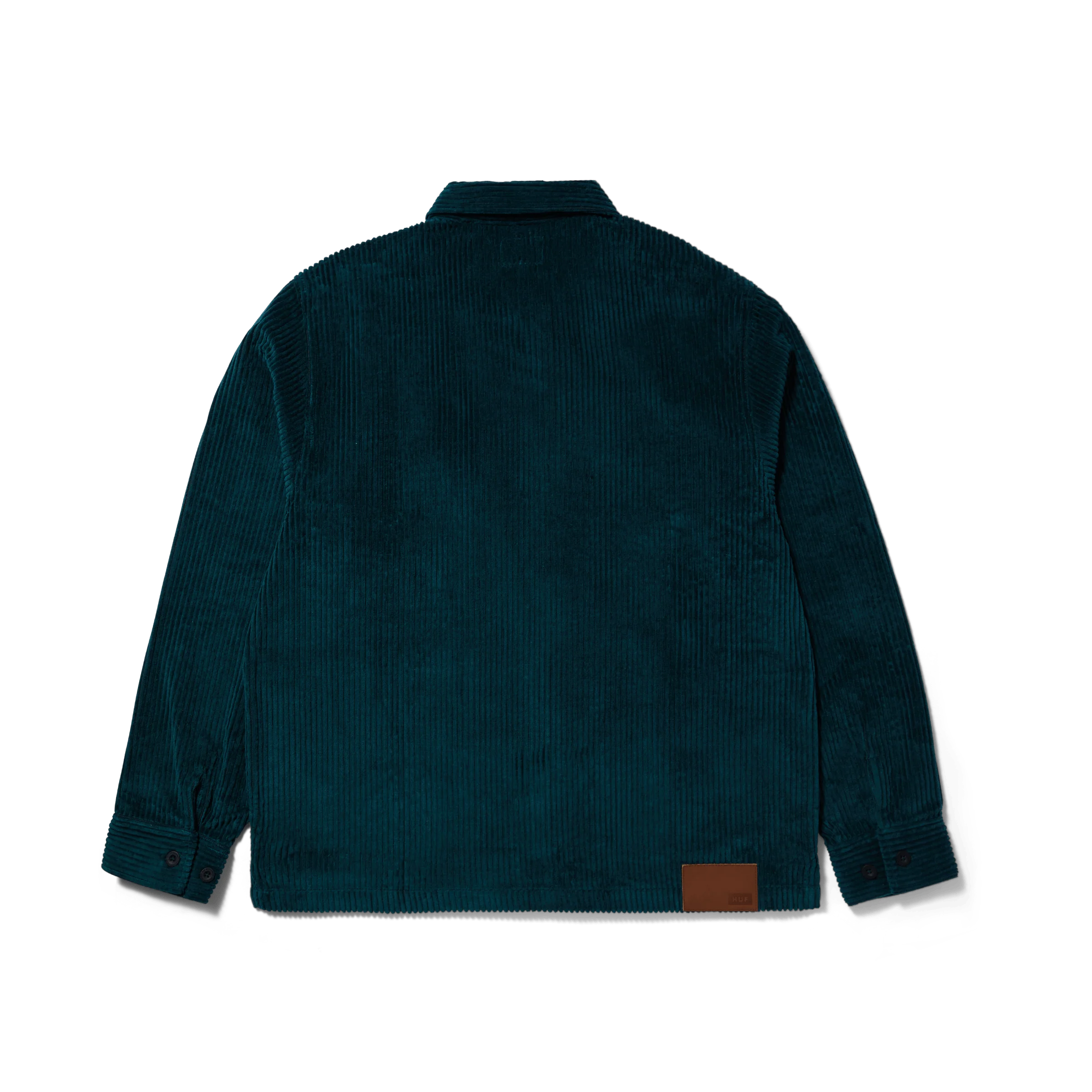 Two Tone Corduroy Zip Shacket - Image 9